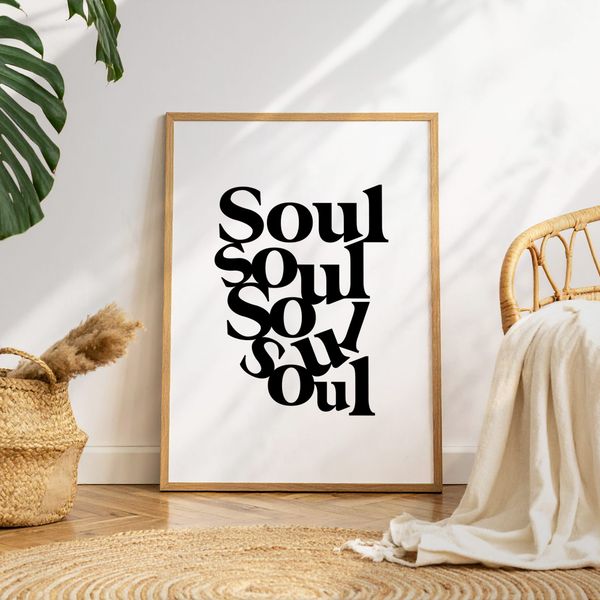 Natural Light Boho Frame Mockup