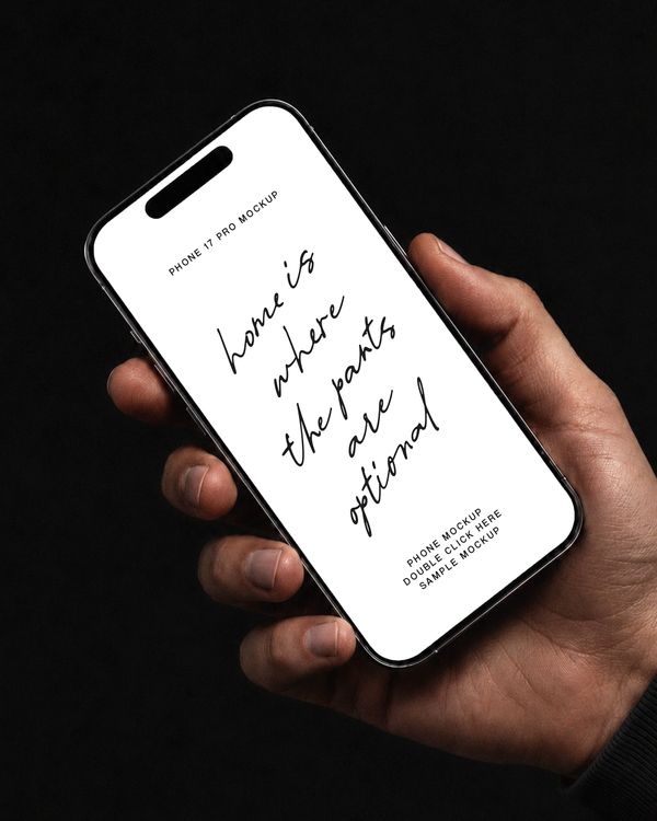 Premium Phone Screen Mockup