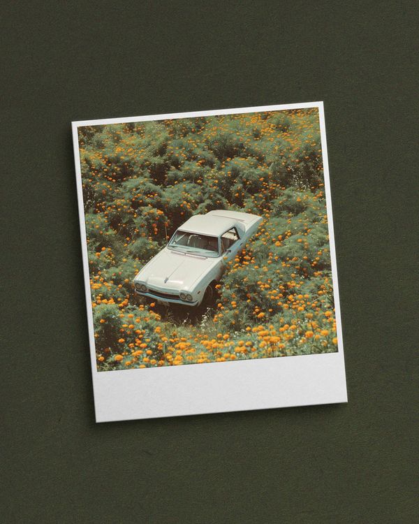Polaroid Mockup Instant Vintage