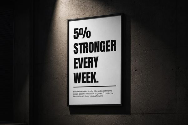Dark Gallery Poster Frame Mockup