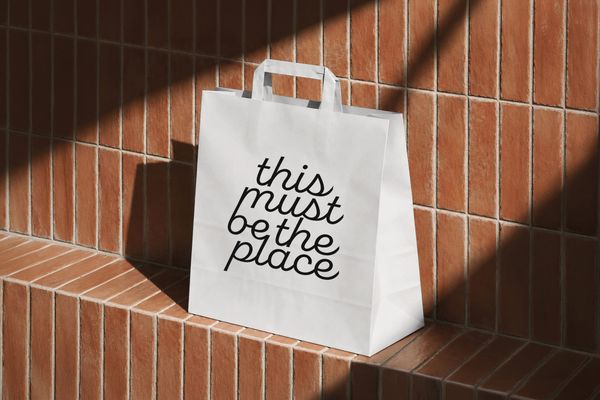 Paper Bag Branding Mockup