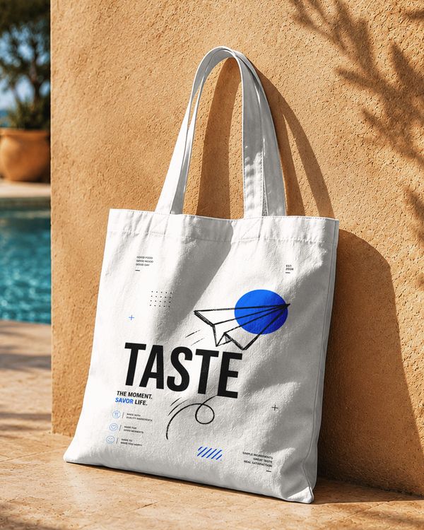 Poolside Tote Bag Mockup