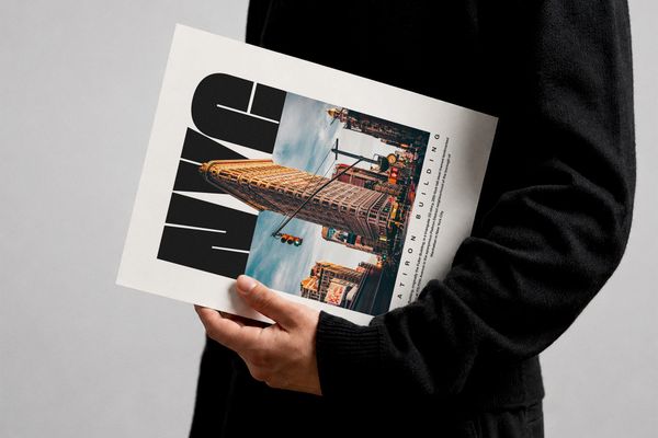 Urban Editorial Poster Mockup