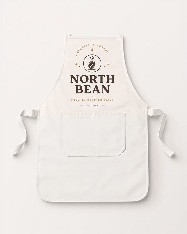 Barista Apron Mockup