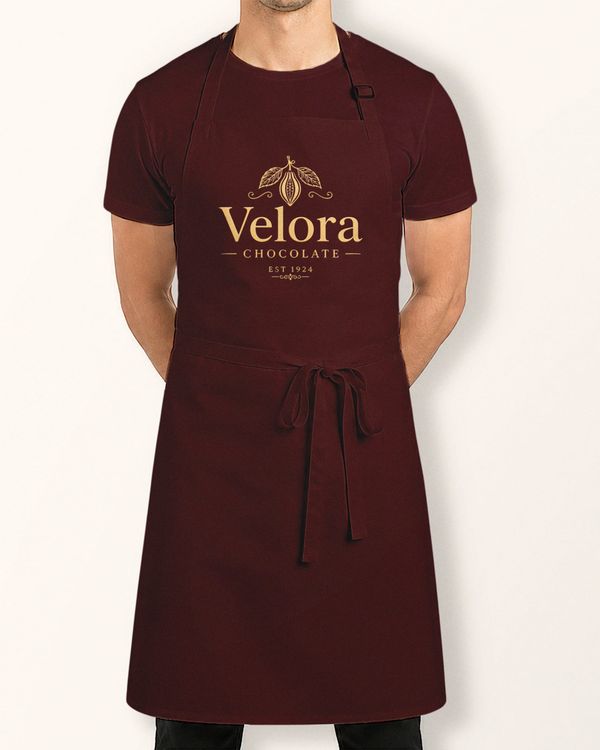 Premium Apron Branding Mockup