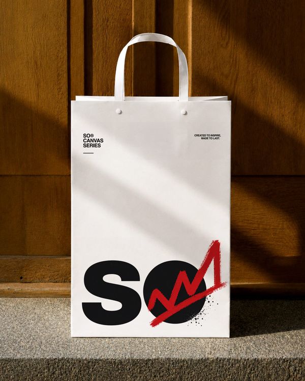 Elegant Paper Bag Mockup