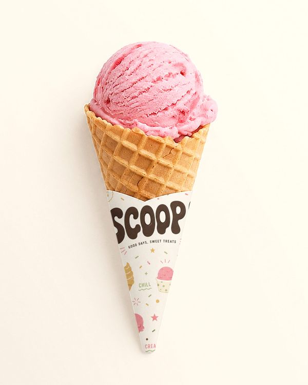 Ice Cream Cone Sleeve Mockup