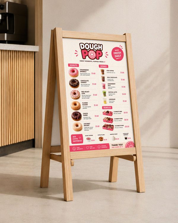 Frame Sign Mockup