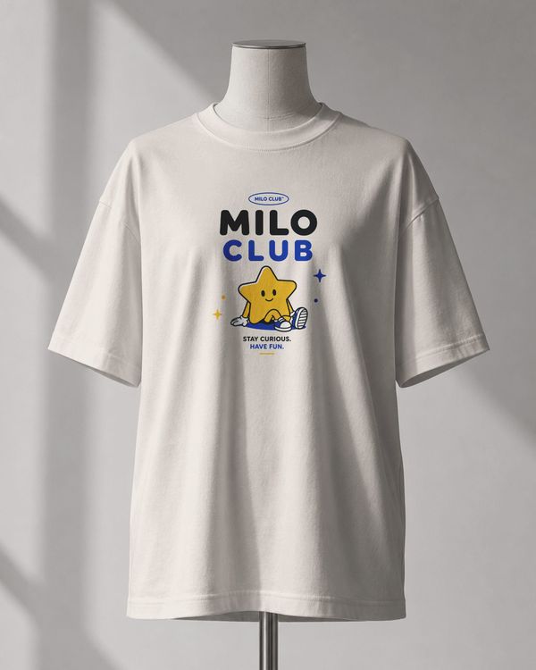 Kids Club T-Shirt Mockup