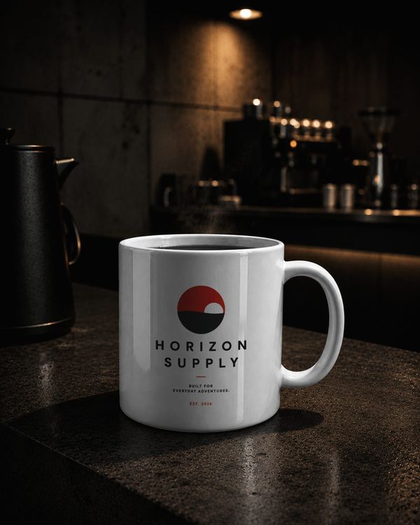 Moody Cafe Mug Mockup