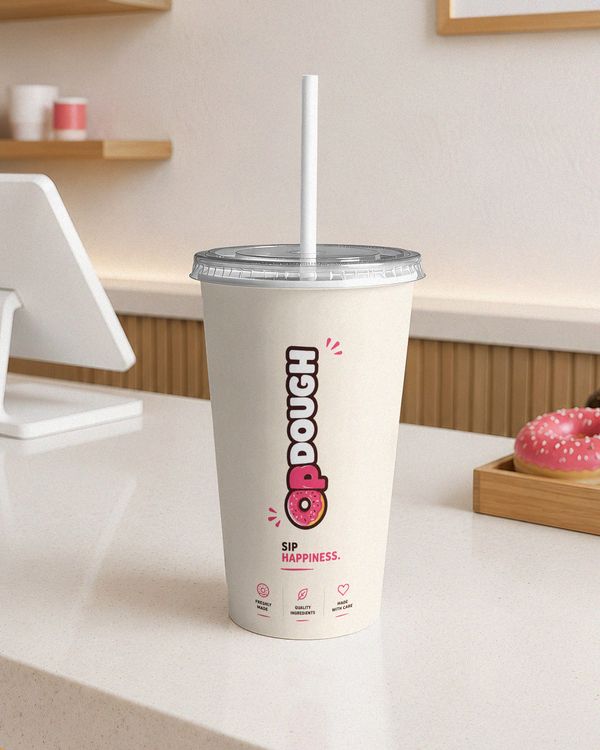 Plastic Cup Branding Mockup