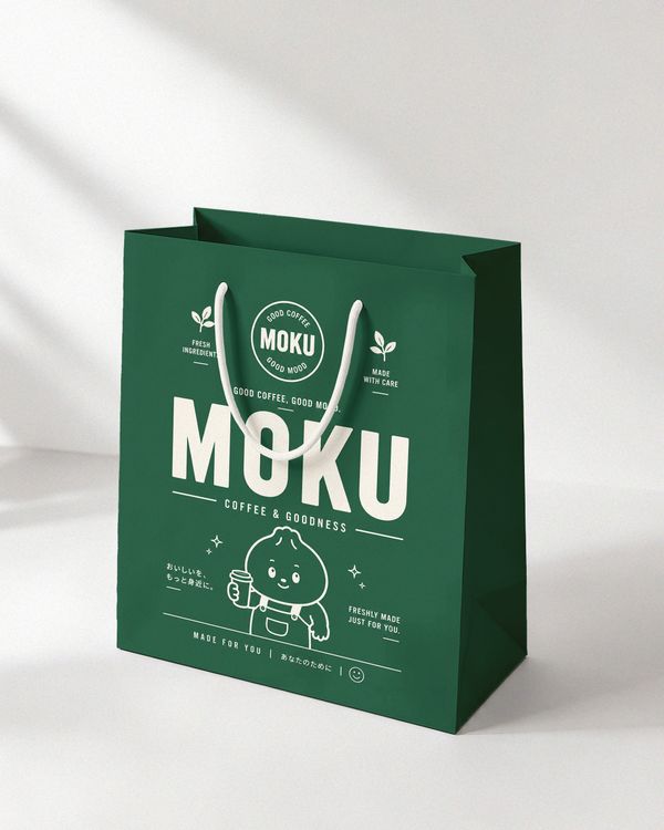 Premium Shopping Bag Mockup