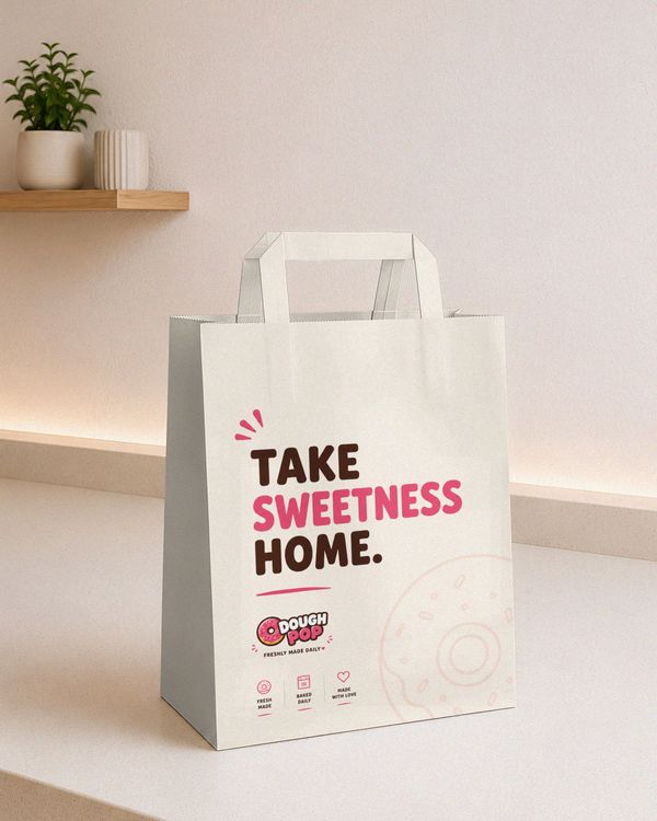 Shopping Bag Packaging Mockup