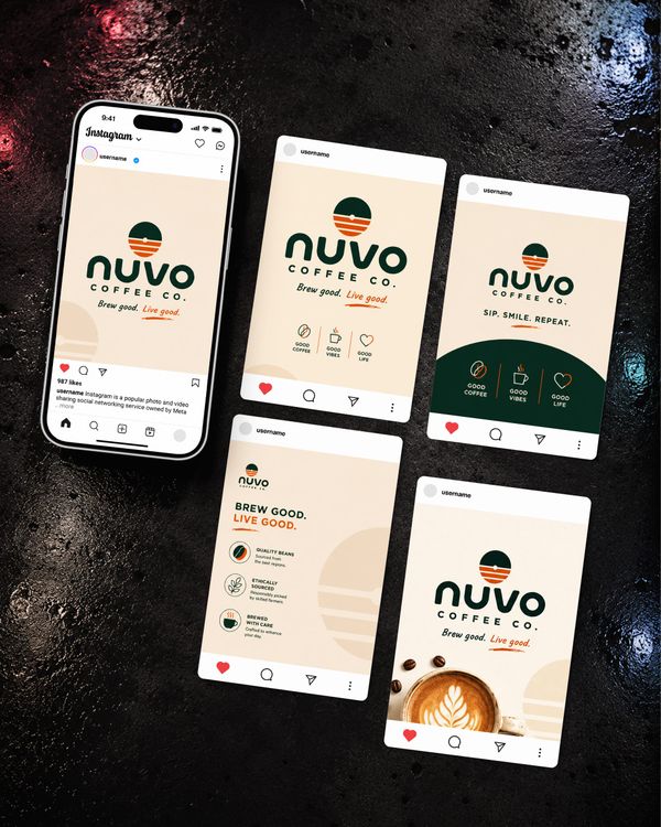 Social Media Screen Mockup