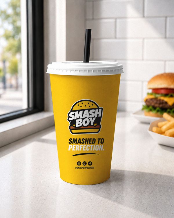 Takeaway Drink Cup Mockup