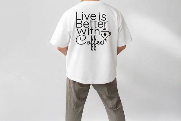 Clean Oversized T-Shirt Mockup