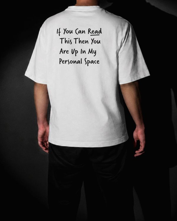 Minimal Back T Shirt Dark Studio Mockup