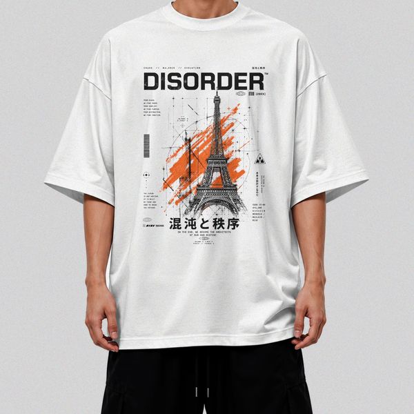 Oversized Streetwear Tee Mockup