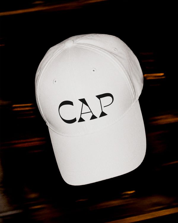 Street Style Cap Shadow Portrait Mockup