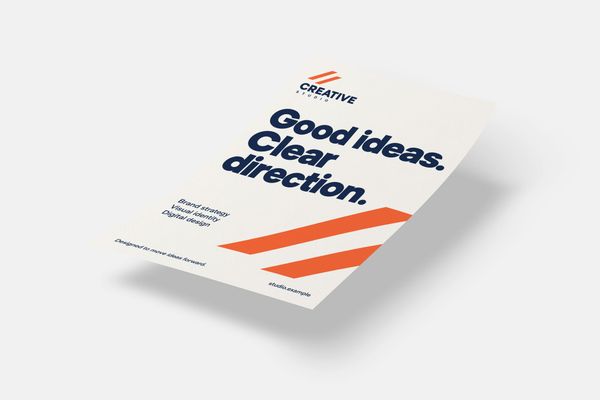 Minimalist Flyer Mockup