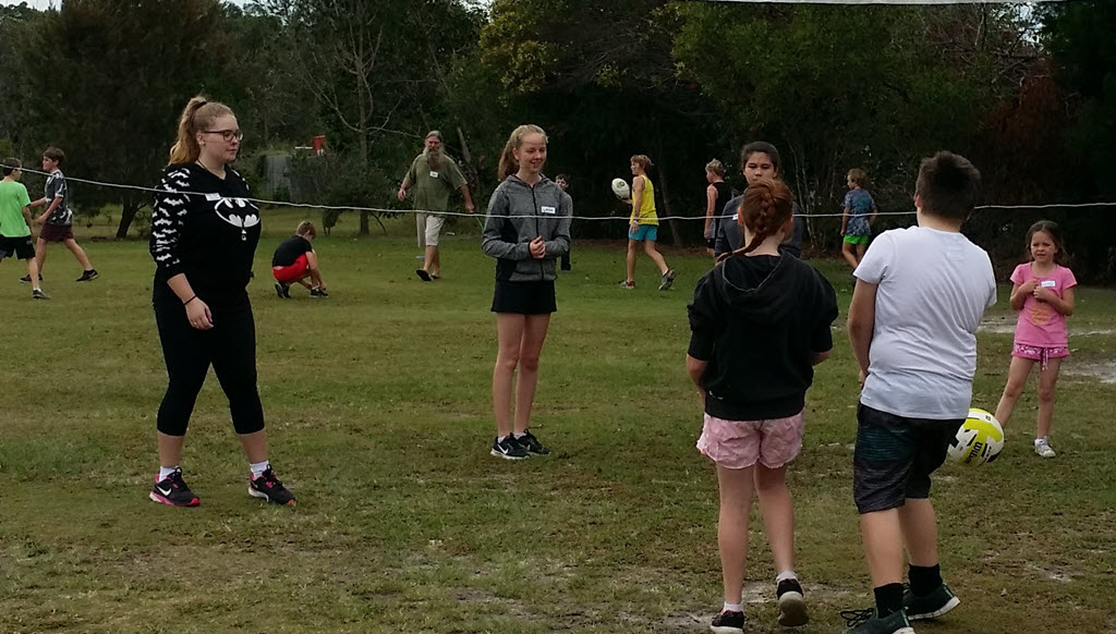 young people enjoying the free program