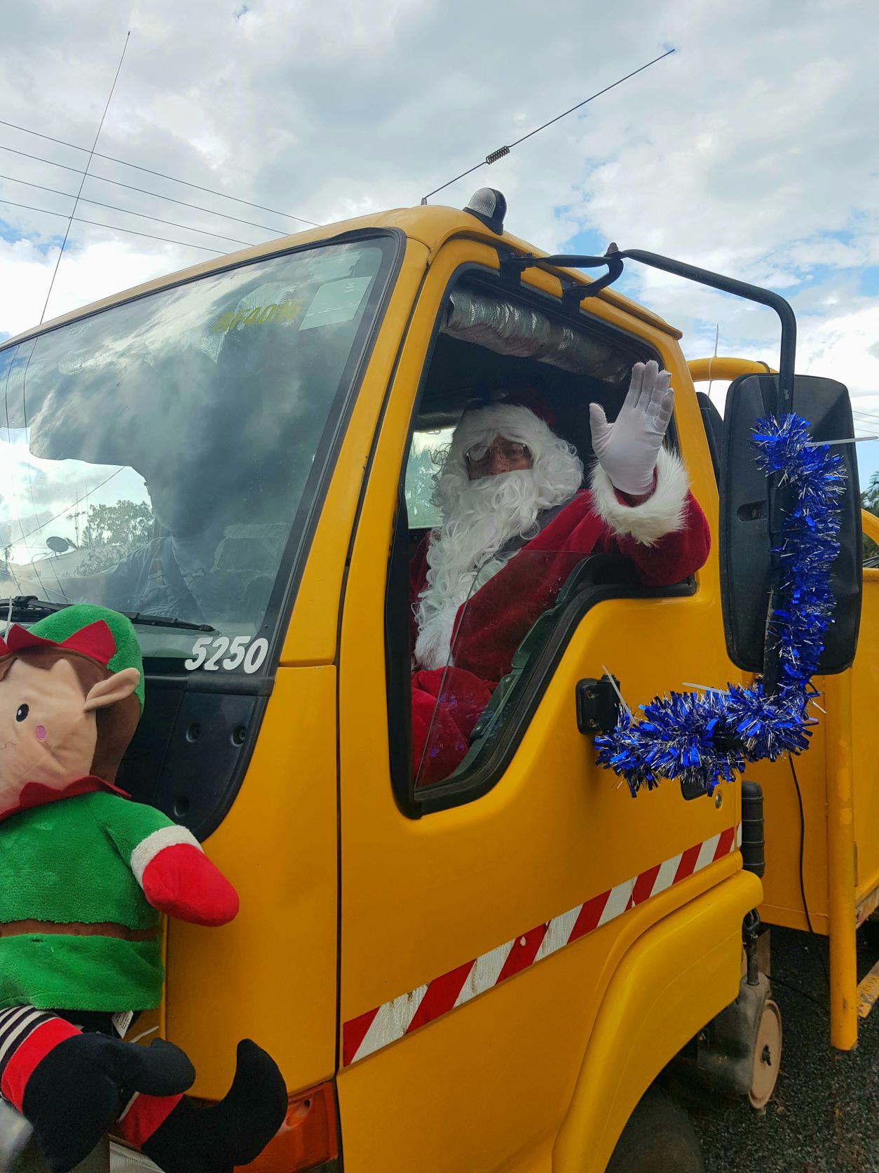 Santa Visits Cove and Bay