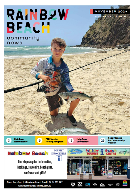 Rainbow Beach Community News November 2024