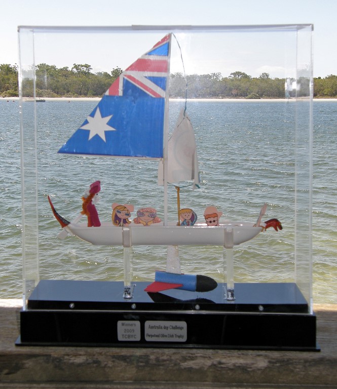 Who will win the 'impressive' Olive Dish Trophy, fought over every Australia Day?
