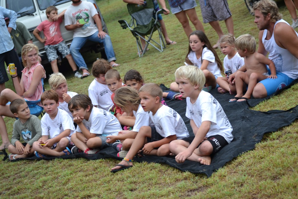 Kids performed well: Seth (right) won first place for boys