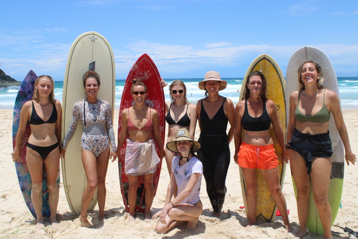 The Ladies competition was won by Kyani Parton, Photo Arwen, Charly, Carly, Cyndari, Sarah, BJ, Tessa and Kyani in front. Pho