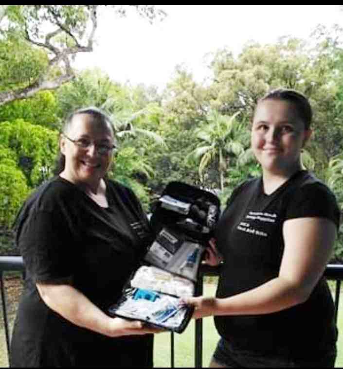 Marie Gee and her daughter Renee owners of Rainbow Beach Safety Supplies