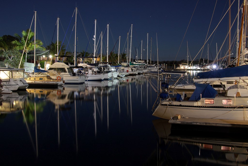 TCB Marina: Night Photography by Julie Hartwig