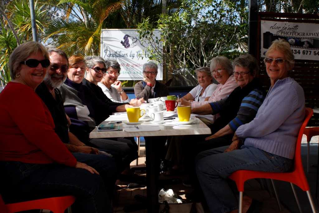 The Camera Club committee caught up at Crab Creek last month!  please crop as much of signage from here and lighten