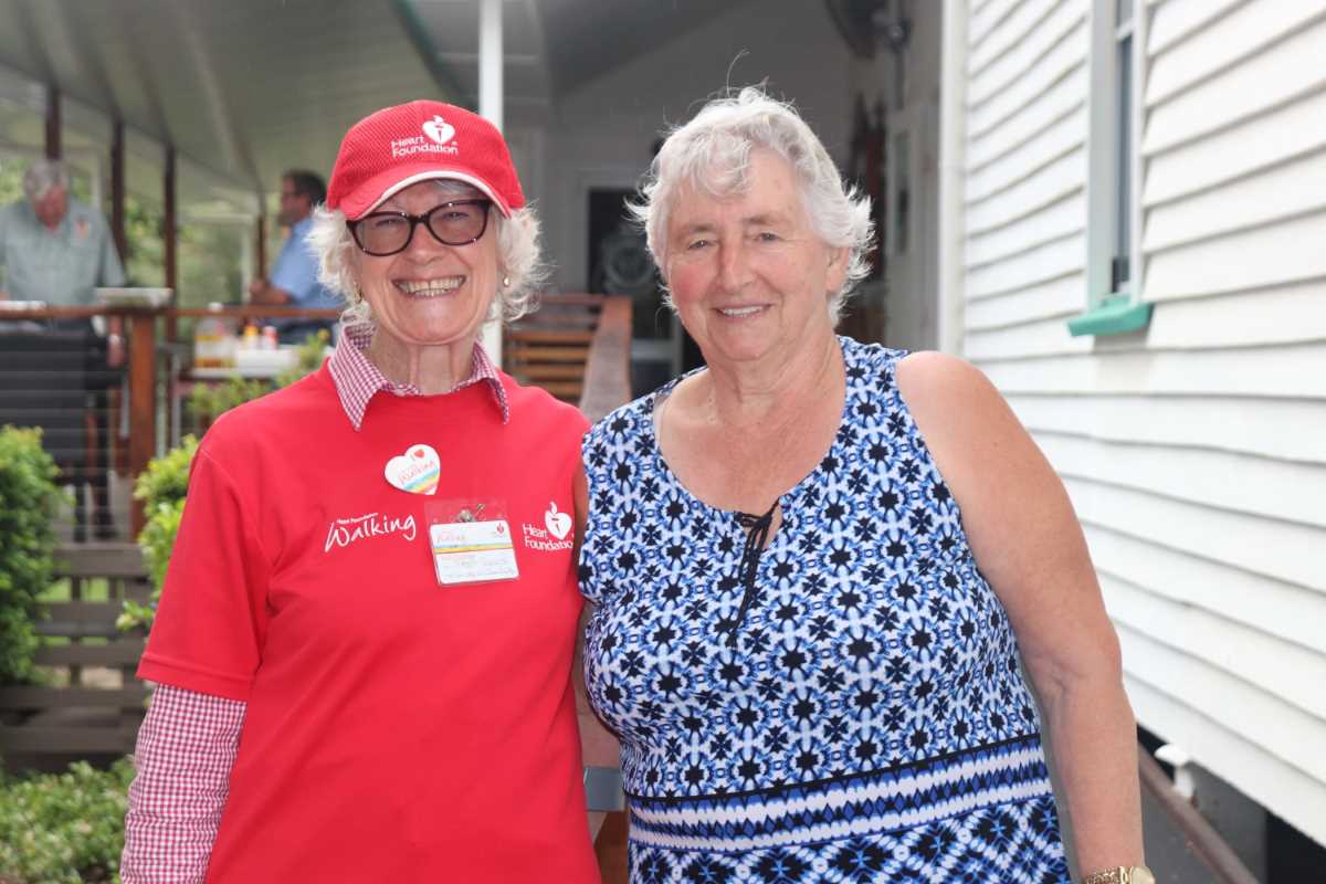 Some of our wonderful local seniors - Maggie Travers and Jo Said pictured at last year’s Volunteer Expo