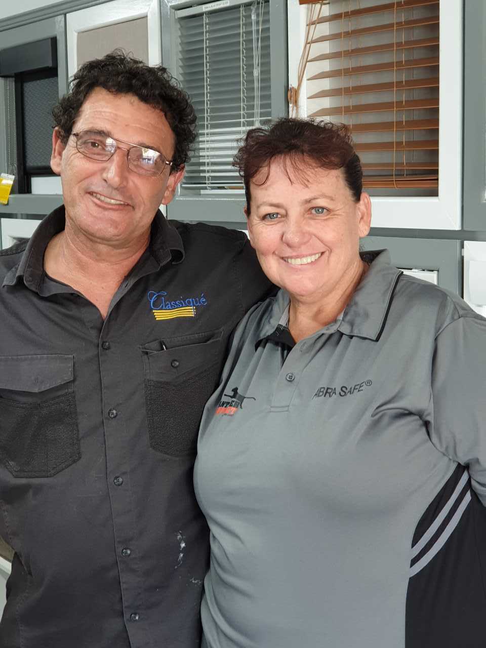 Gympie’s Classique Blinds Screens and Awnings owners, Warren and Debbie Bradford, have opened a new store in Maryborough