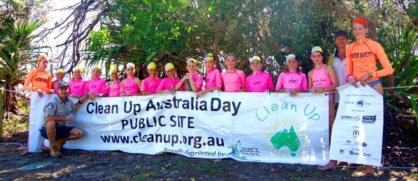 Last year Grant Phelan worked with Nippers and their managers to clean up the beach and foreshore - this year they are lookin