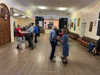 Young and Not-As-Young Enjoy Old Time Dance
