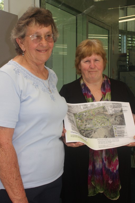 Jackie Moore and Joan Creswell urge locals to comment on the masterplan