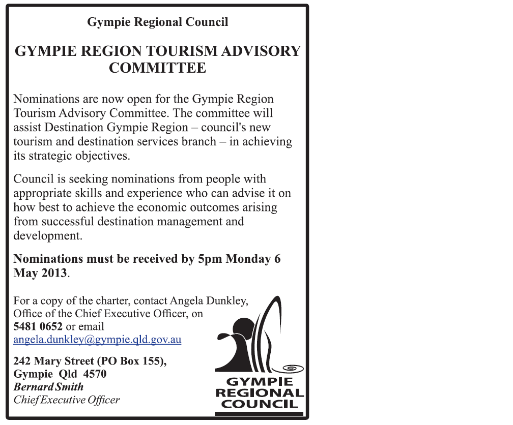 Tourism Industry Reps please apply