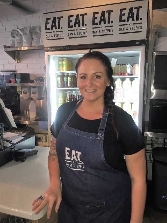 Steph invites you to EAT at Dan and Steph's