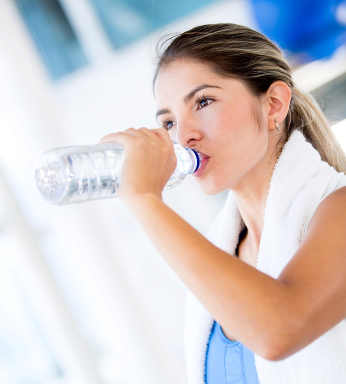 Make sure your increase your fluids over February