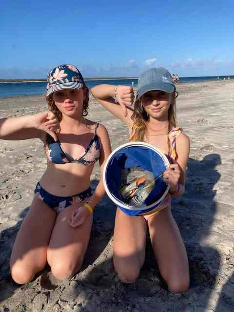 Young visitors keep Rainbow beautiful