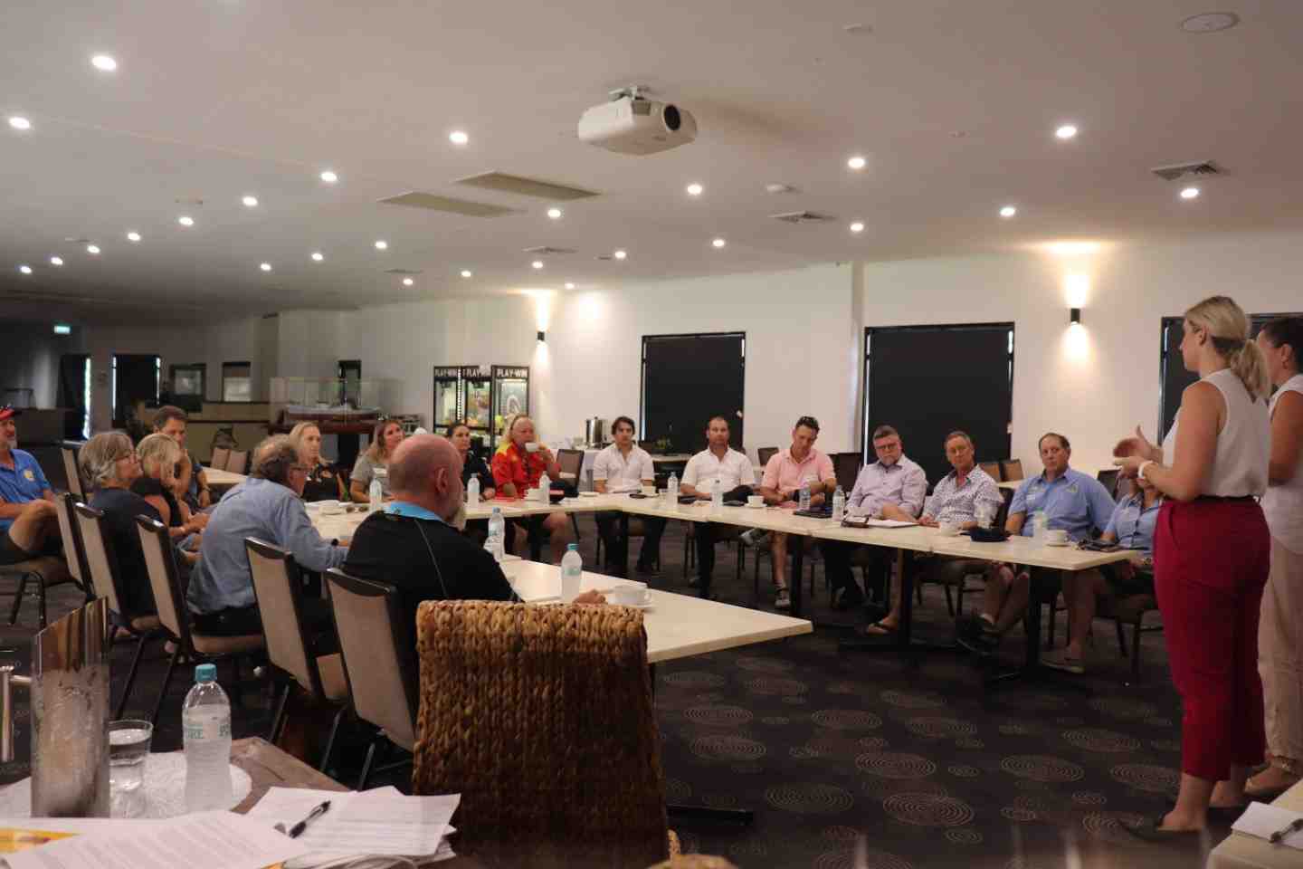 Attendance rates were high at an independent review for the Fraser Island K’gari bushfire, held at the Rainbow Beach Sports Club last month
