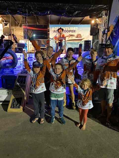 Everyone wearing a Fishing Classic shirt! Hope you grabbed yours too!