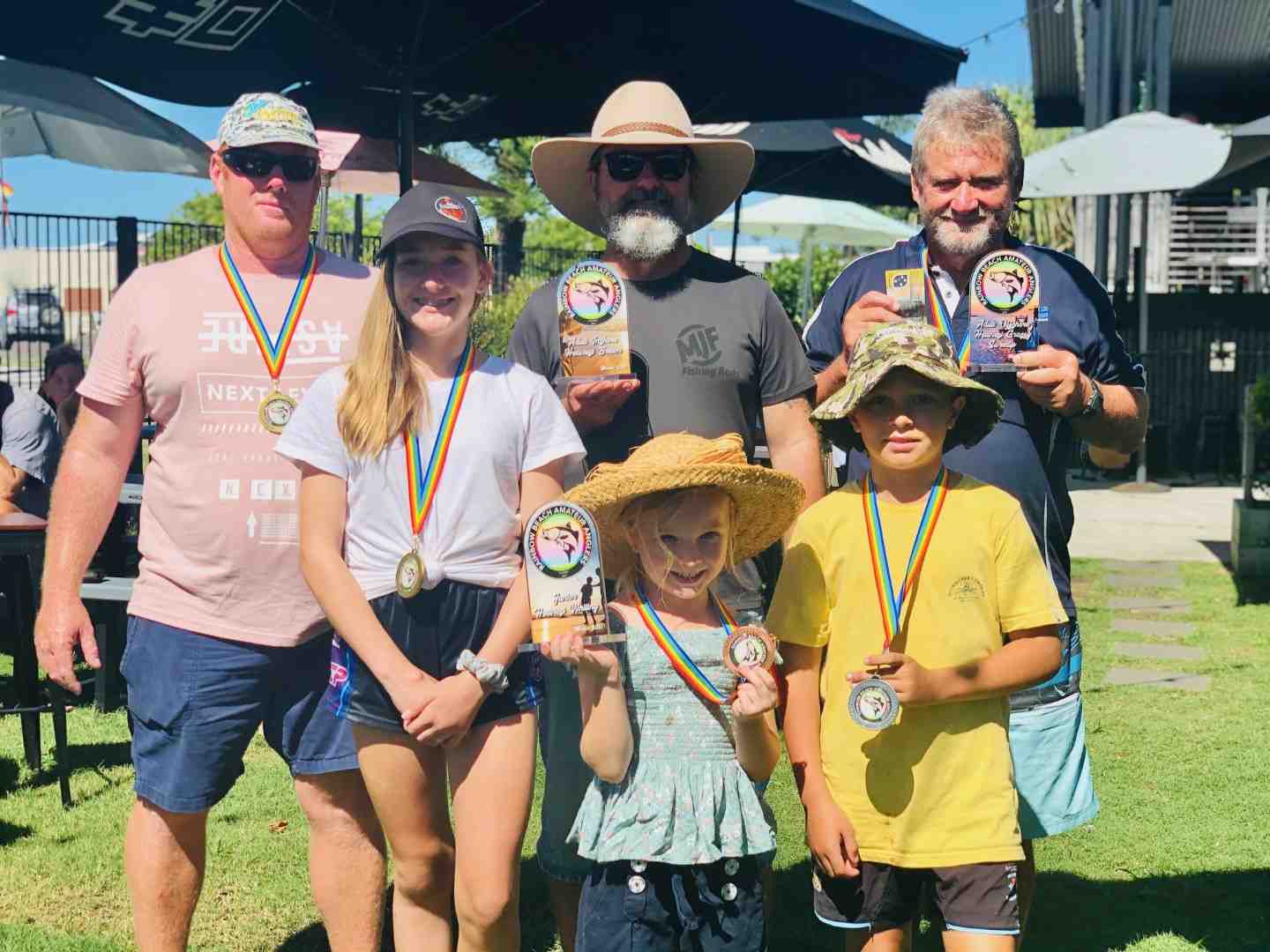 Congratulations to the winners: Drew Gardiner (Senior Inshore Division on points), Jase Hopkins (Heaviest Species Inshore Div
