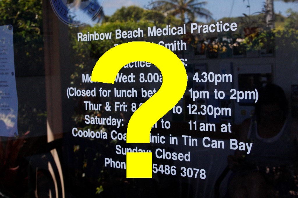 Hours slashed at Rainbow Beach Clinic