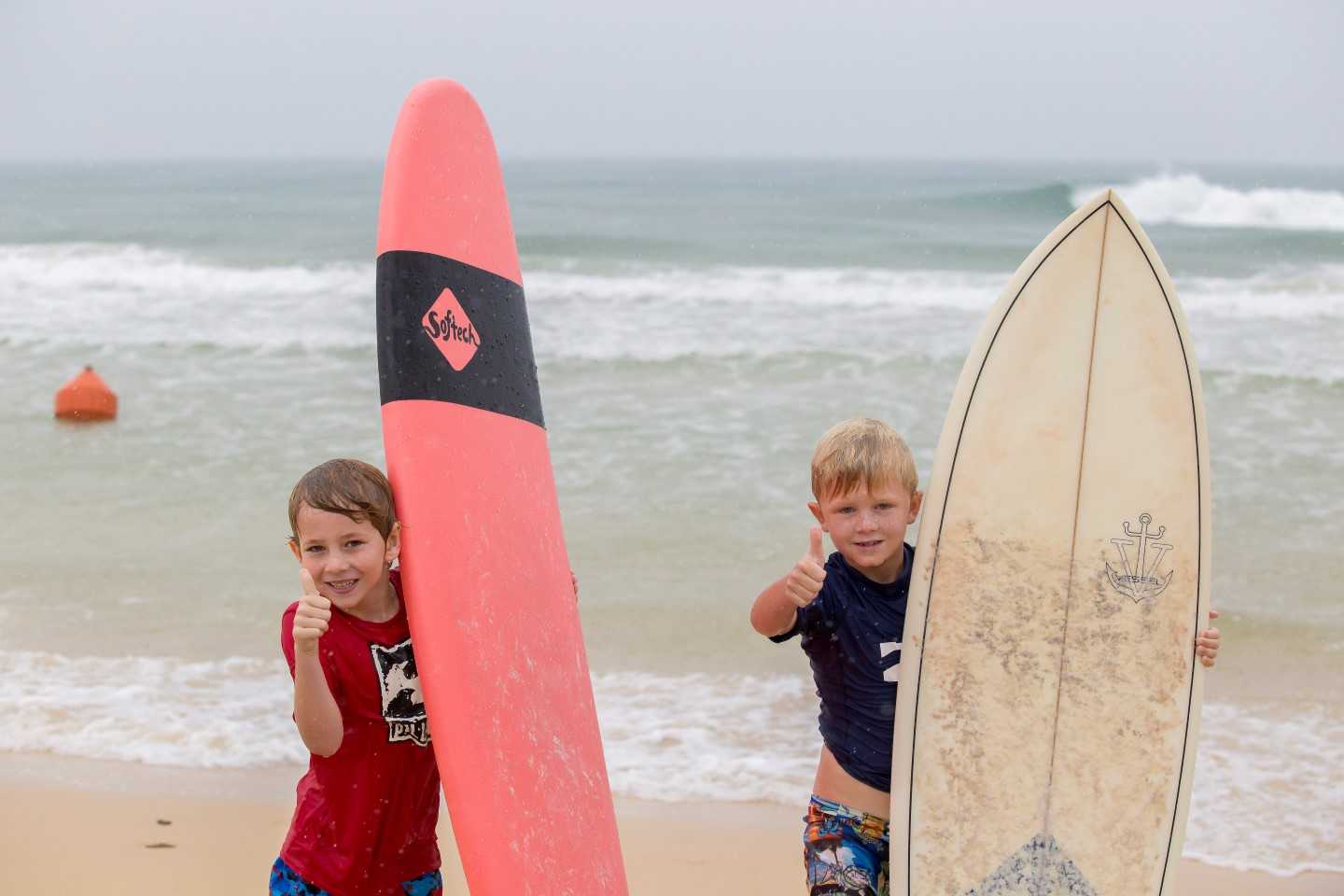 Max Gruber and Blake Findlater at the Gromms Memorial Comp