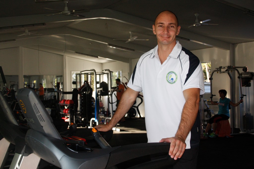 Check out the Gym at the Sports Club and say hi to our newest local, Shane Johnson