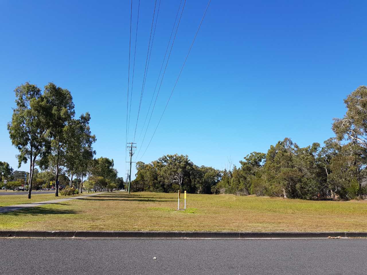 One possible site for the new hospital is beside the ambulance station in Tin Can Bay, on the corner of Coral Trout Dr and Ti