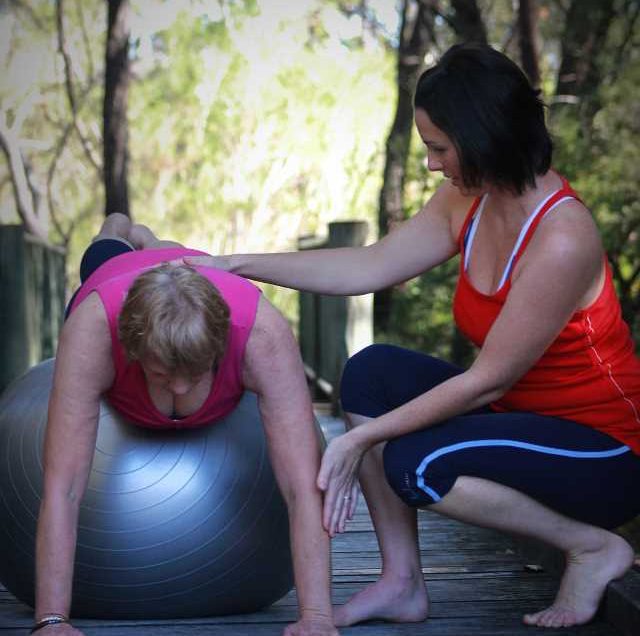 Sarah Booth from Cooloola Coast Pilates and PT helps reduces pain and keep you moving!